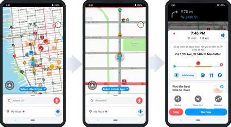 what are the waze symbols.